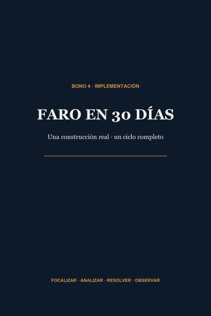 Plan FARO 30 días